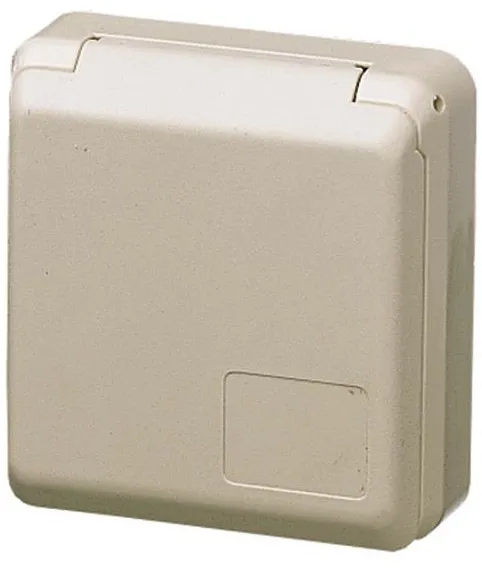 Mennekes CEE Vägguttag 5-polig 16A 400V IP44 6H 4115